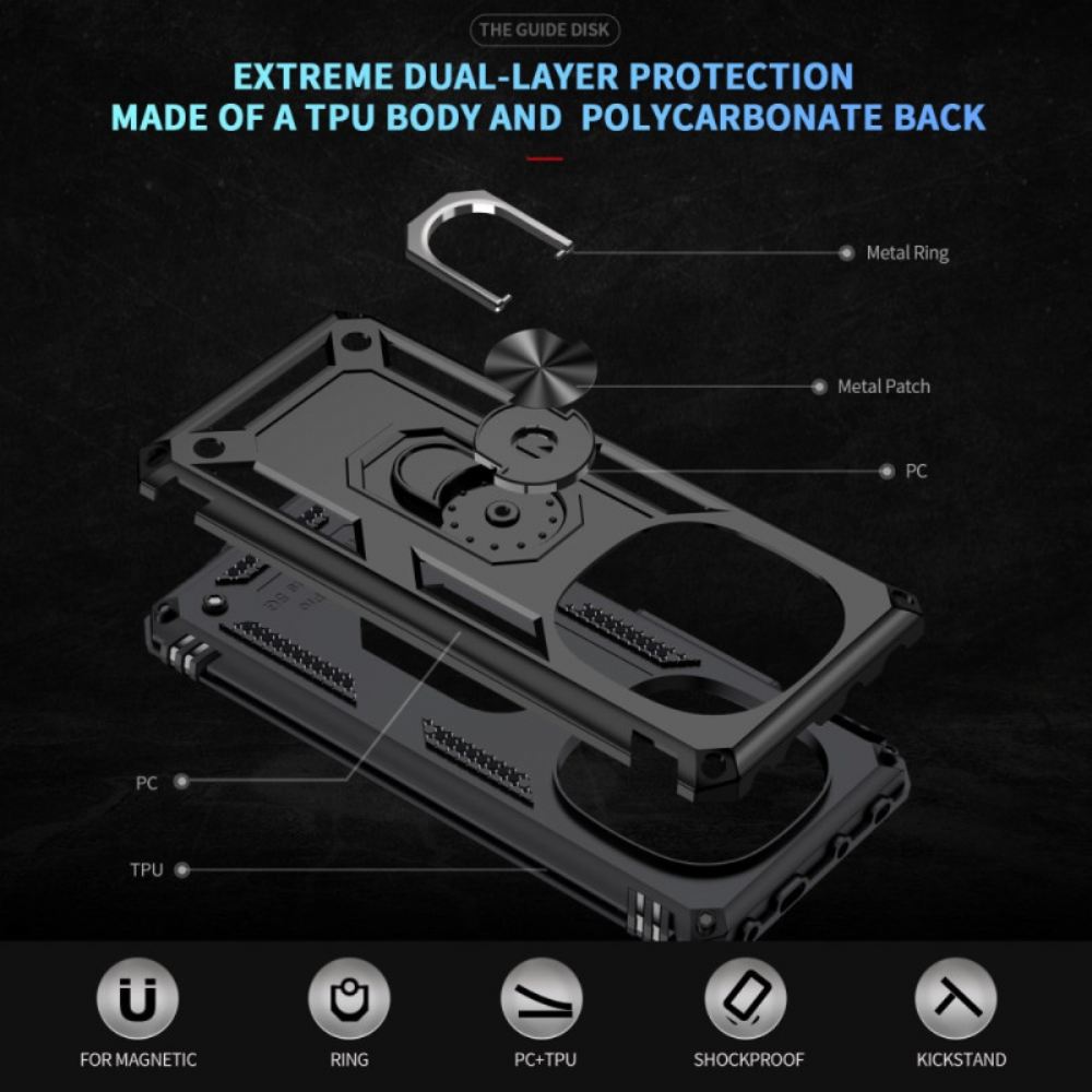 Kryt Na Poco X7 5g Ultraodolný Držák Na Prsteny