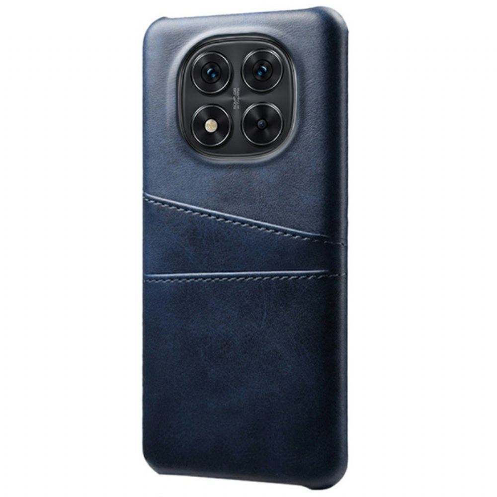 Kryt Poco X7 5g Dvojité Pouzdro Na Karty S Koženým Efektem