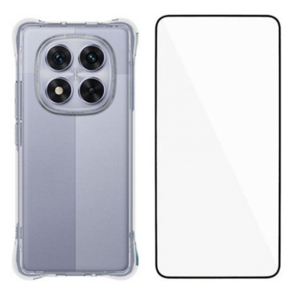 Kryt Poco X7 5g Kryty Na Mobil Zesílený Průhledný S Ochranným Krytem Obrazovky