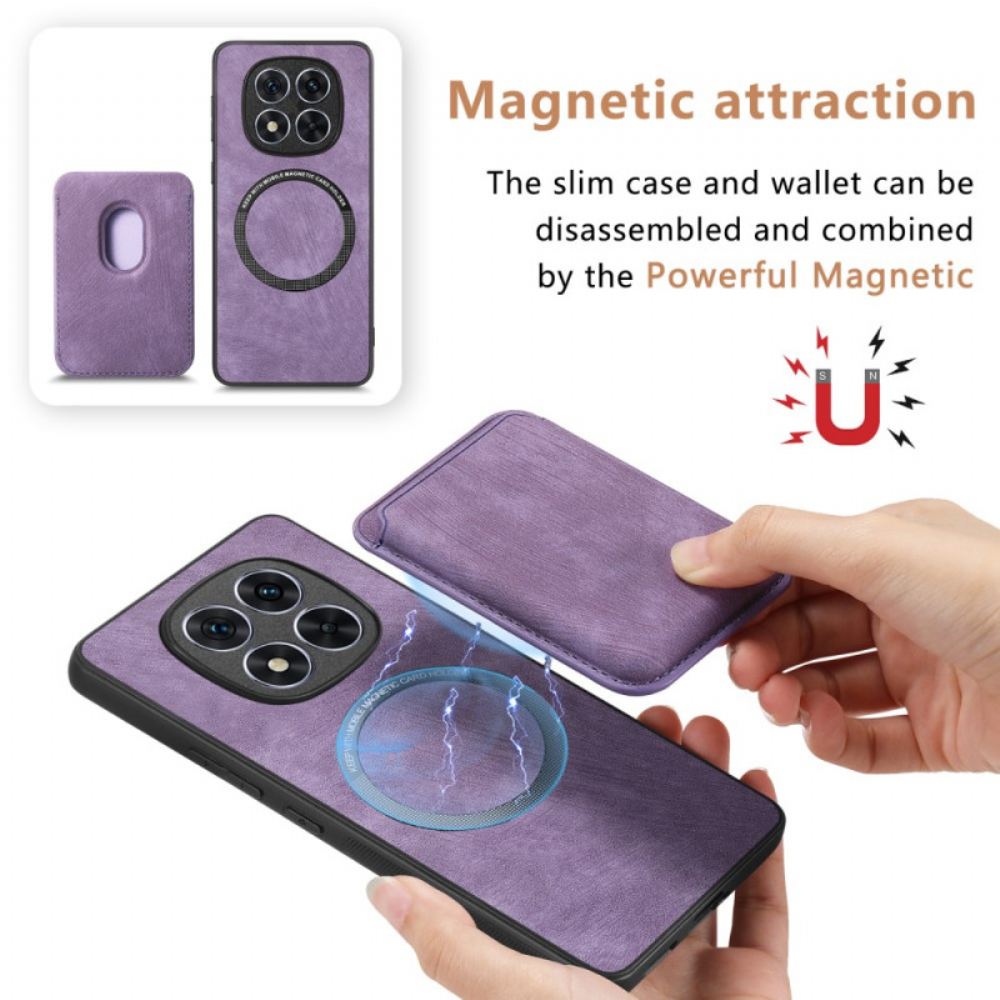 Kryt Poco X7 5g Odnímatelné Pouzdro Na Karty S Koženým Efektem