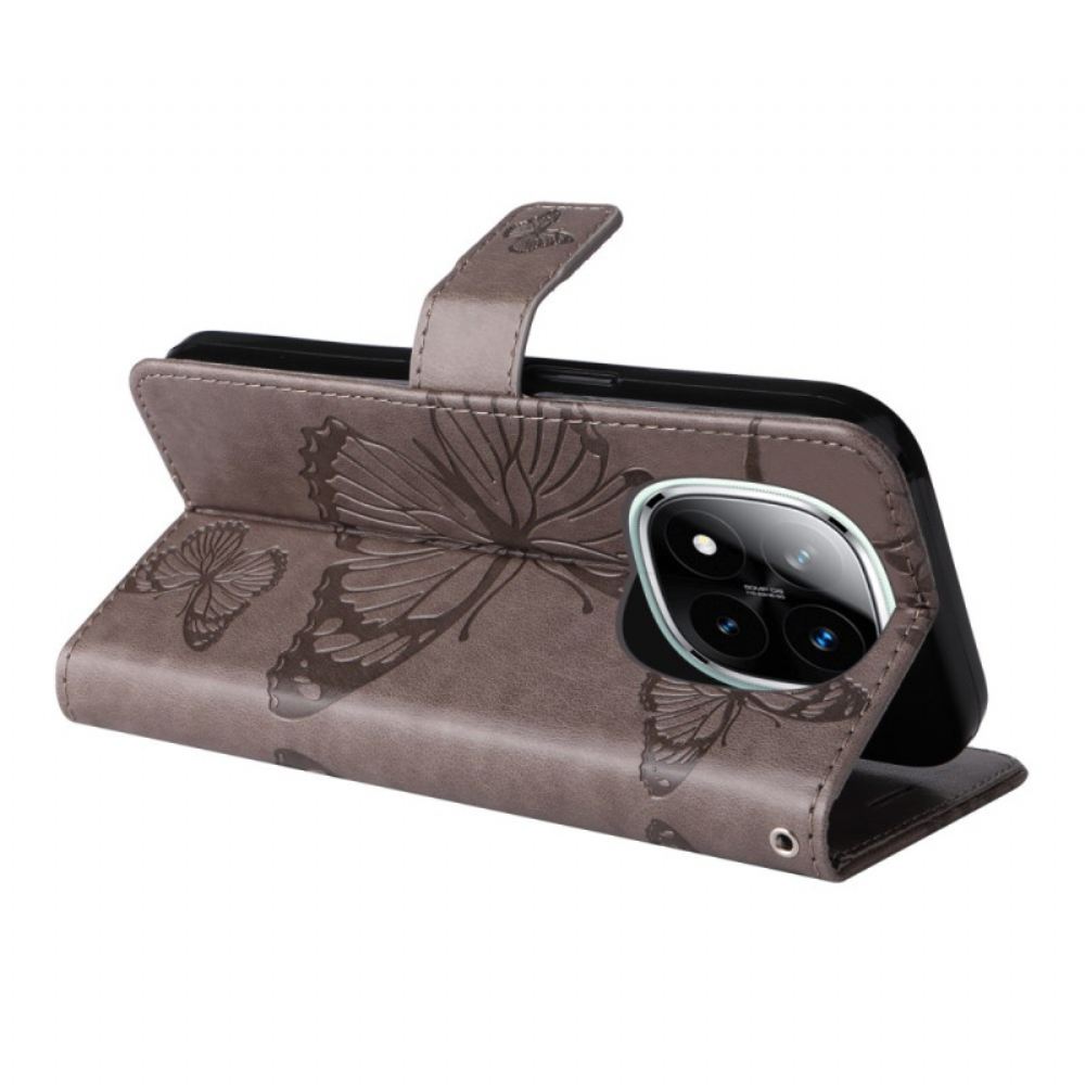 Peněženková Pouzdra Poco X7 5g Obří Motýli