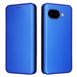 Kožené Pouzdro Folio Google Pixel 10a Uhlíková Vlákna