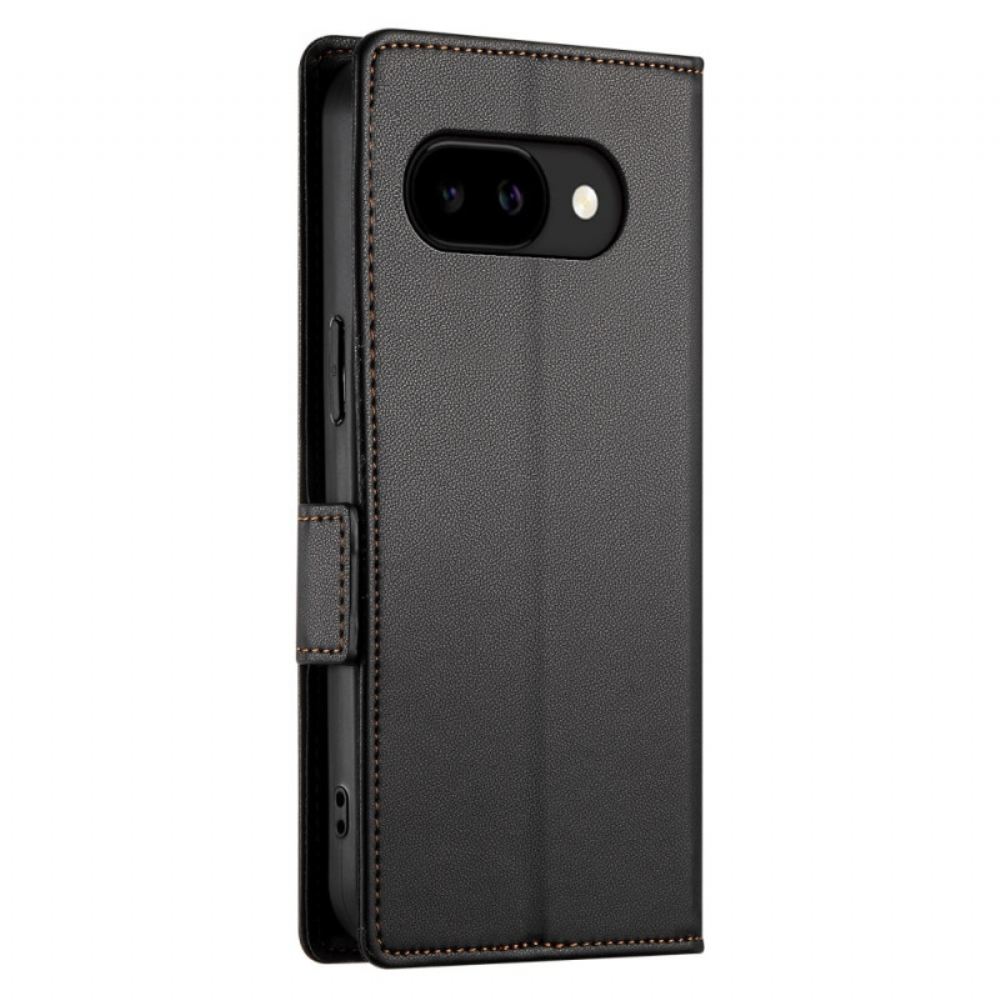 Kožené Pouzdro Folio Na Google Pixel 10a Dvojité Zapínání