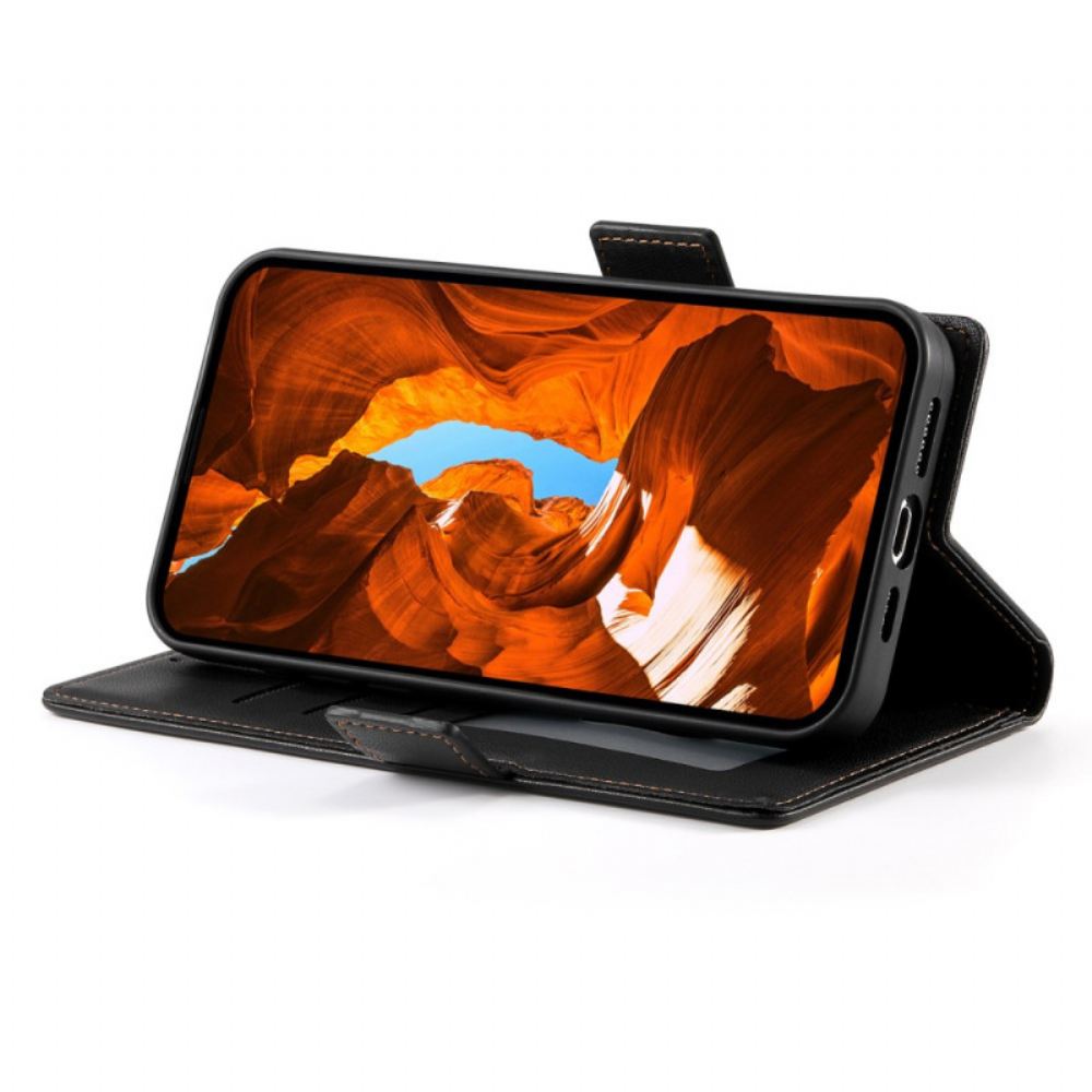 Kožené Pouzdro Folio Na Google Pixel 10a Dvojité Zapínání