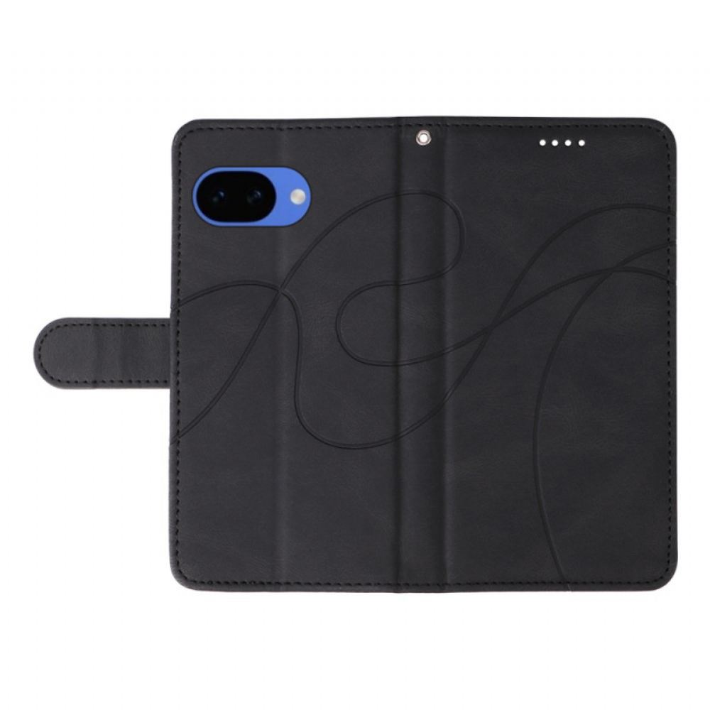 Kožený Kryt Google Pixel 10a Vlnitý Design