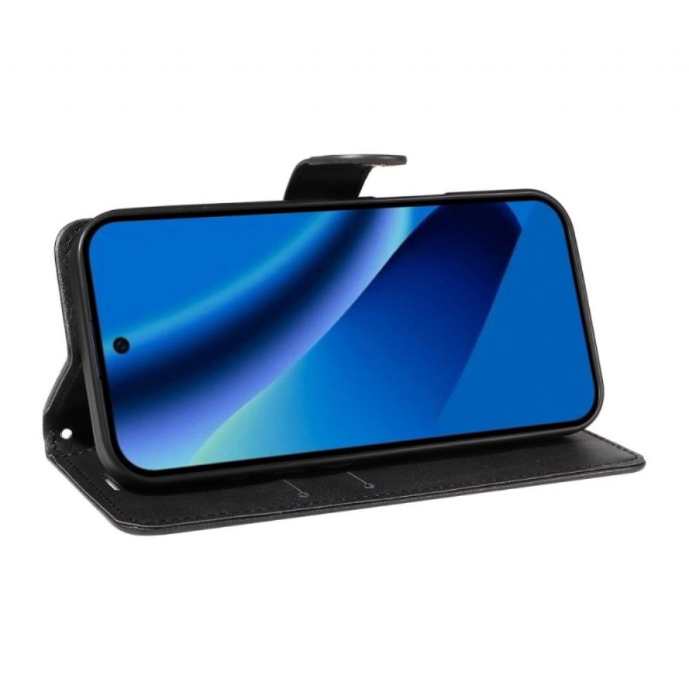 Kožený Kryt Na Google Pixel 10a Efekt Hladké Kůže