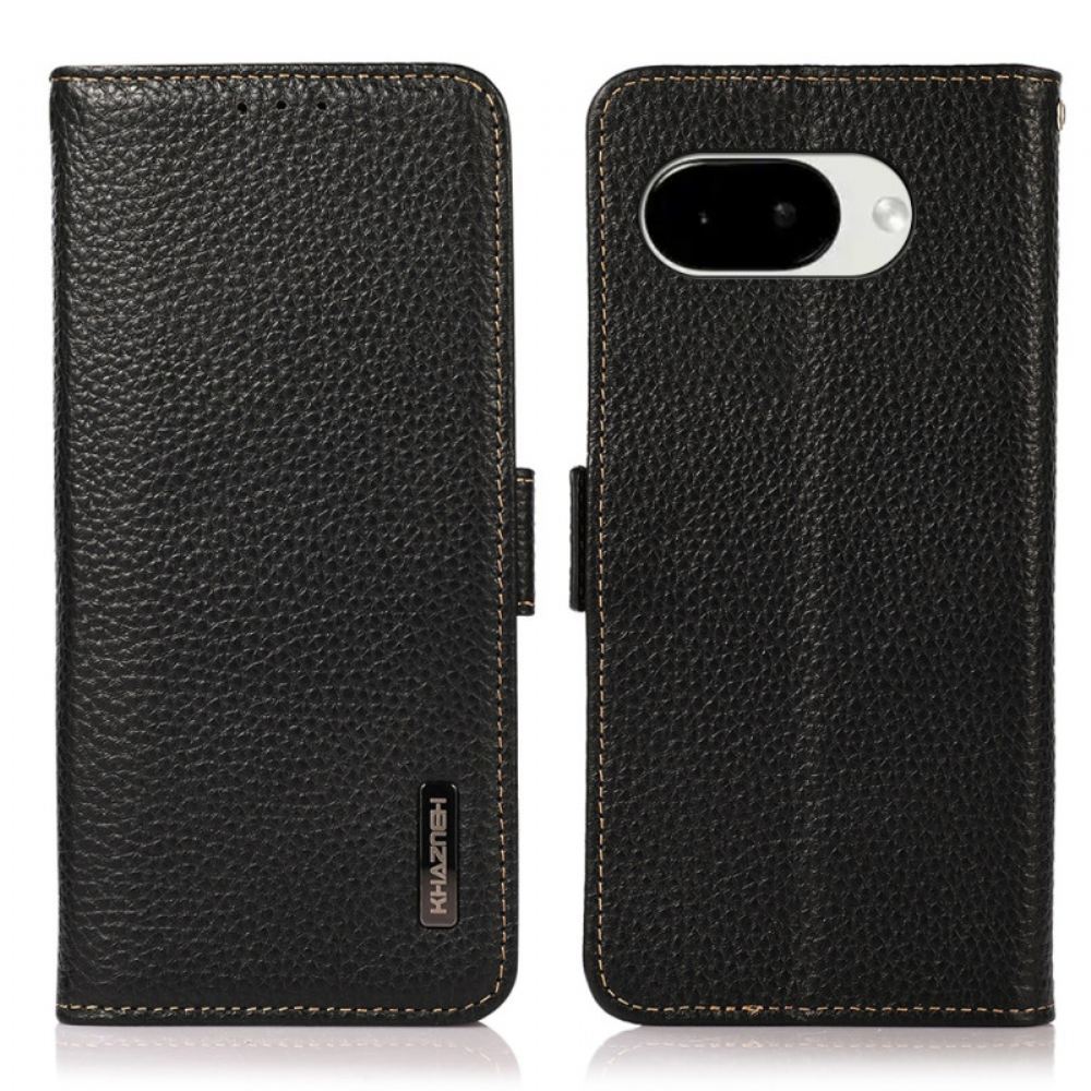 Kožený Kryt Na Google Pixel 10a Kůže S Rfid Blokováním Khazneh