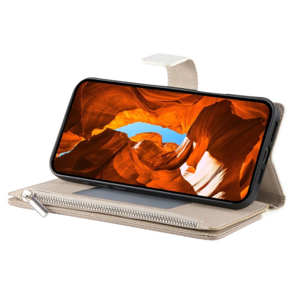 Peněženková Pouzdra Google Pixel 10a Dvoubarevná Peněženka S Popruhy