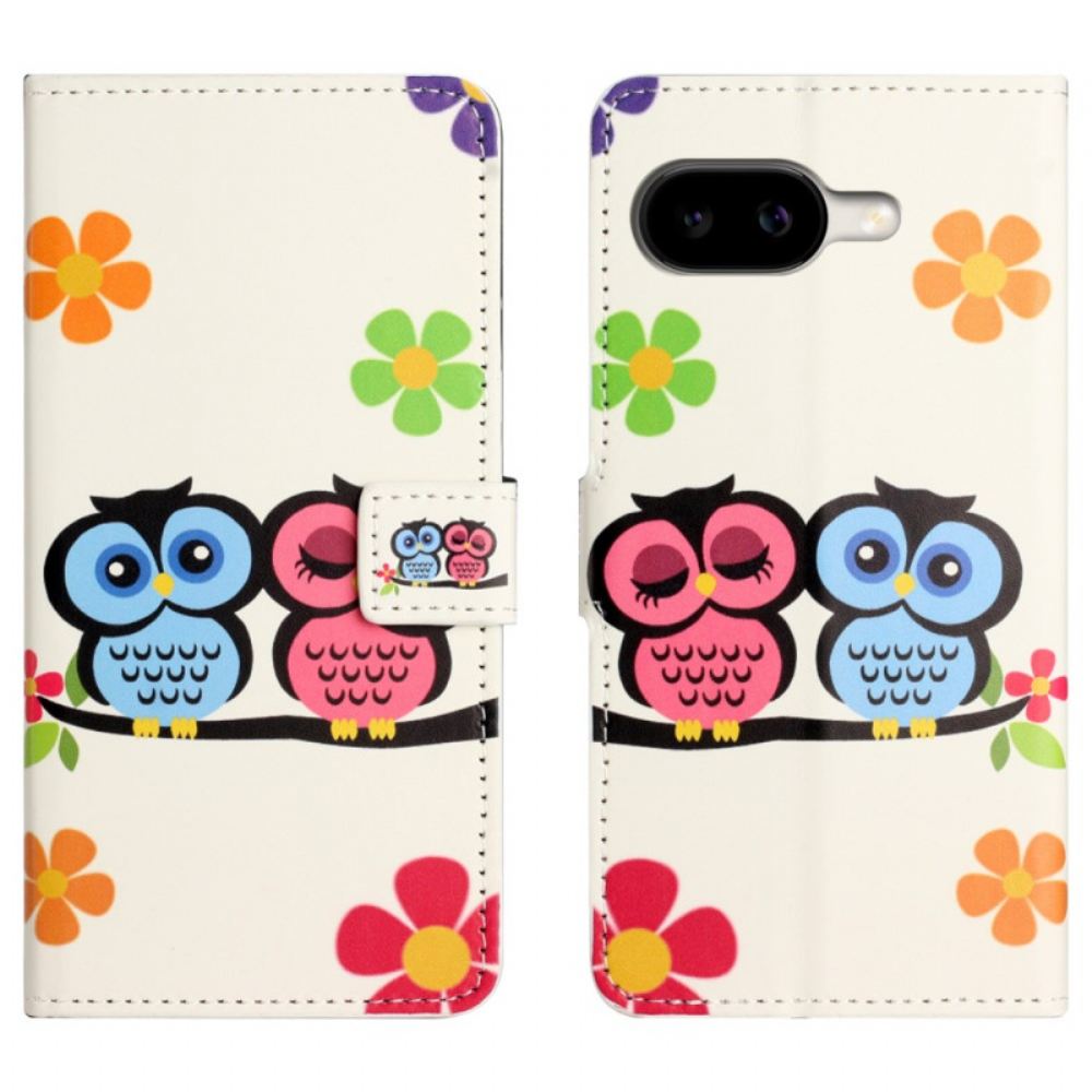 Peněženková Pouzdra Google Pixel 10a Kryty Na Mobil Pár Sov