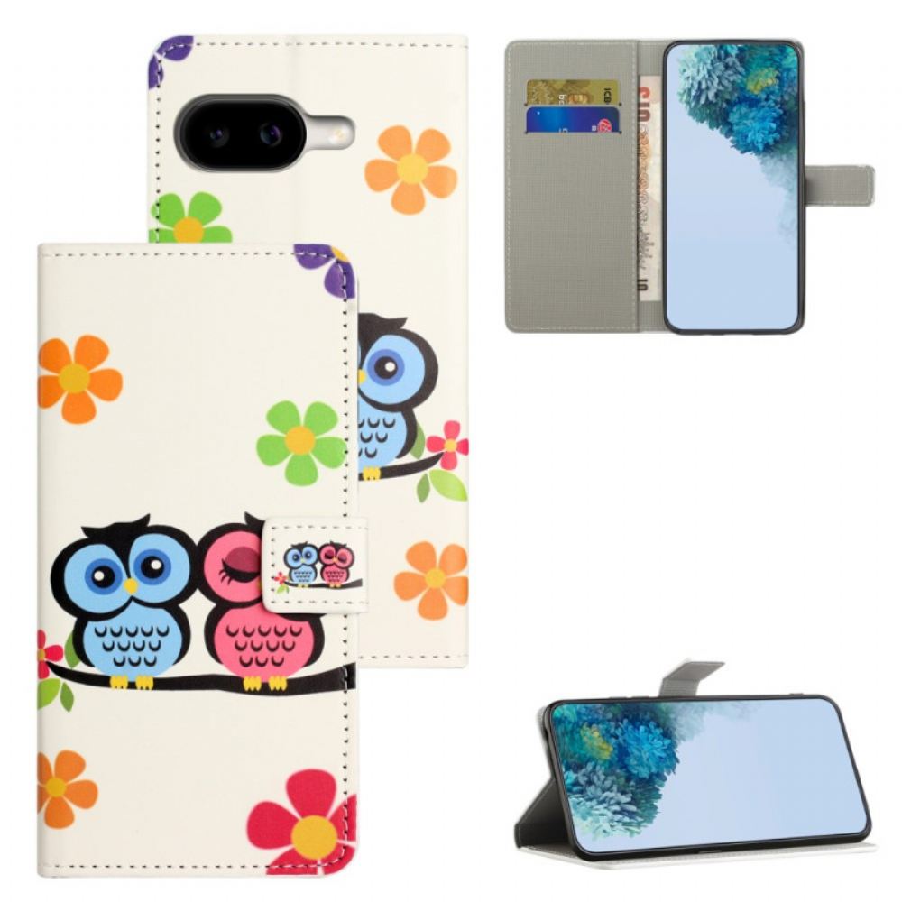 Peněženková Pouzdra Google Pixel 10a Kryty Na Mobil Pár Sov