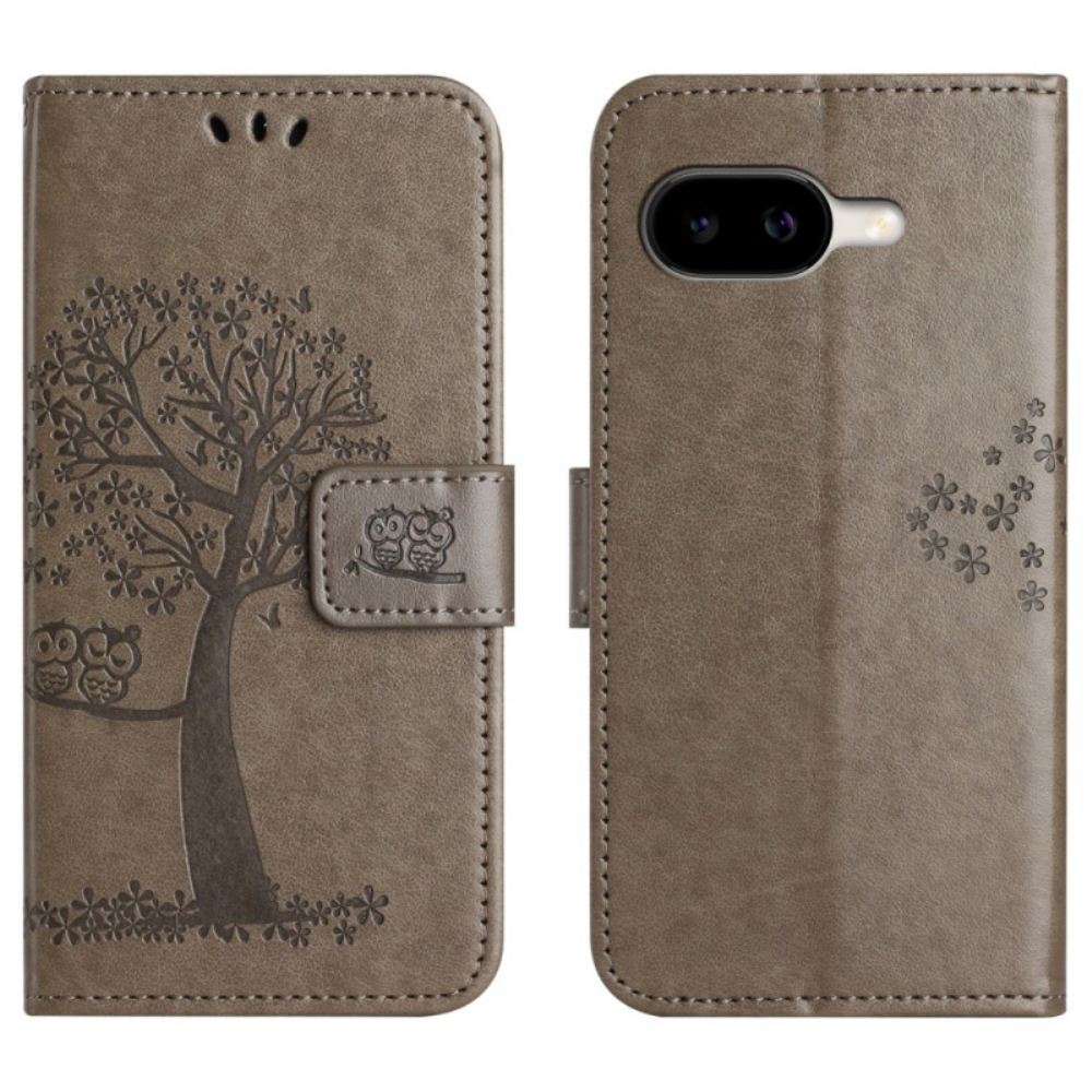 Peněženková Pouzdra Google Pixel 10a Sova A Strom