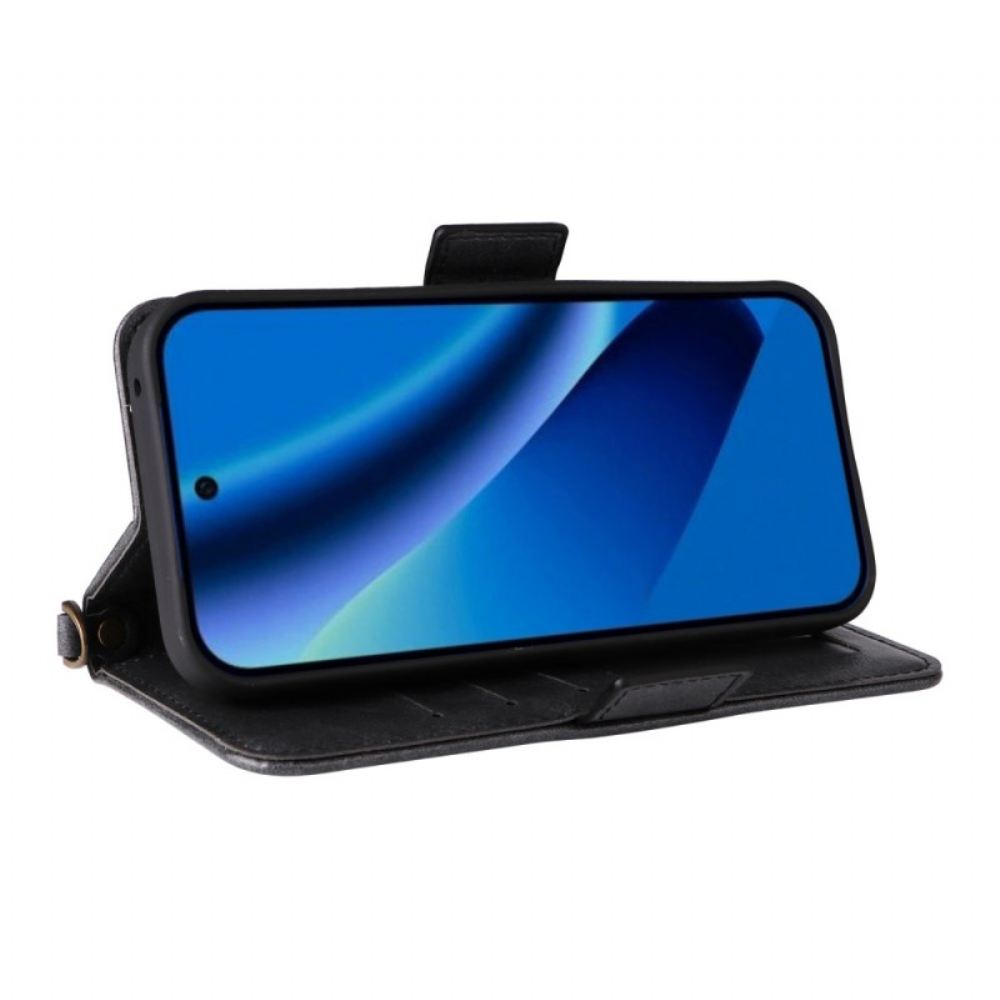 Peněženková Pouzdra Google Pixel 10a Vintage Peněženka A Ramenní Popruh