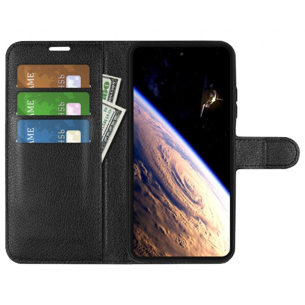 Kožený Kryt Vivo V40 Lite 5g Umělá Kůže Liči