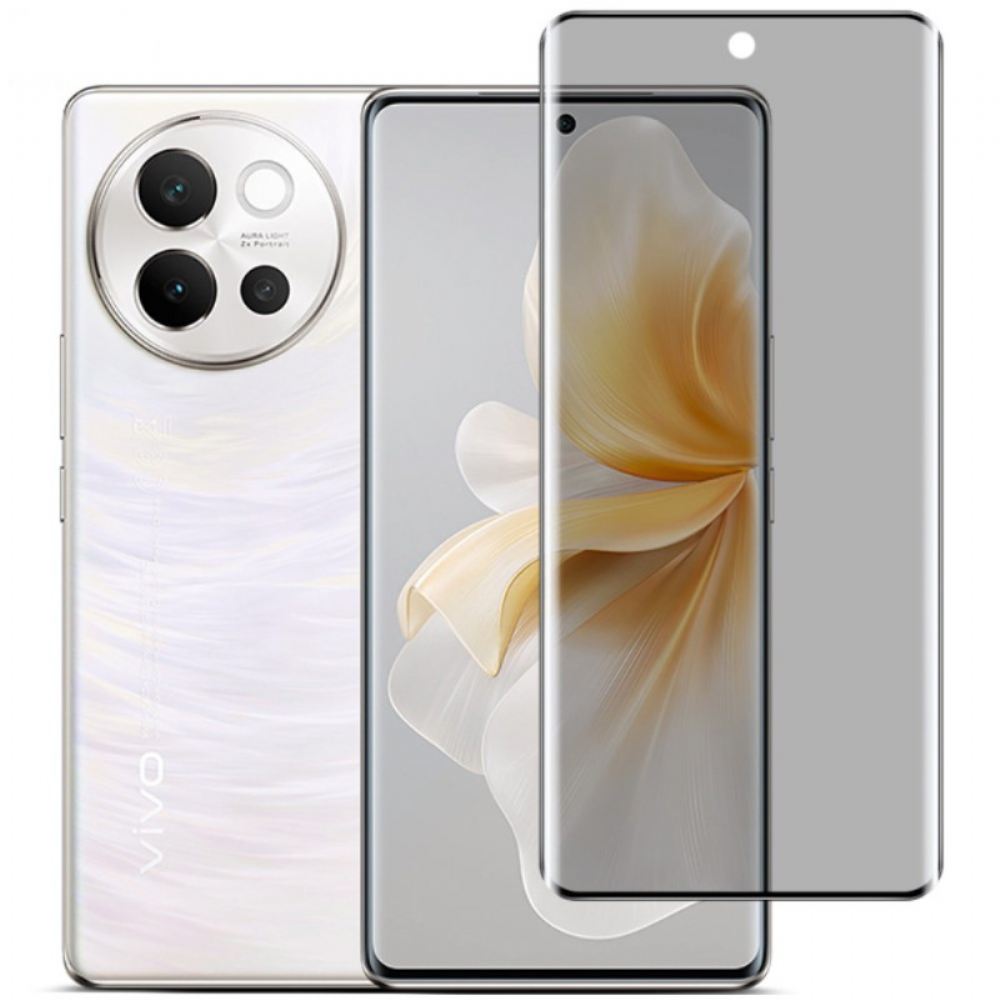 Zakřivené Tvrzené Sklo S Ochranou Obrazovky Proti Špionážnímu Videu Pro V40 Lite 5g