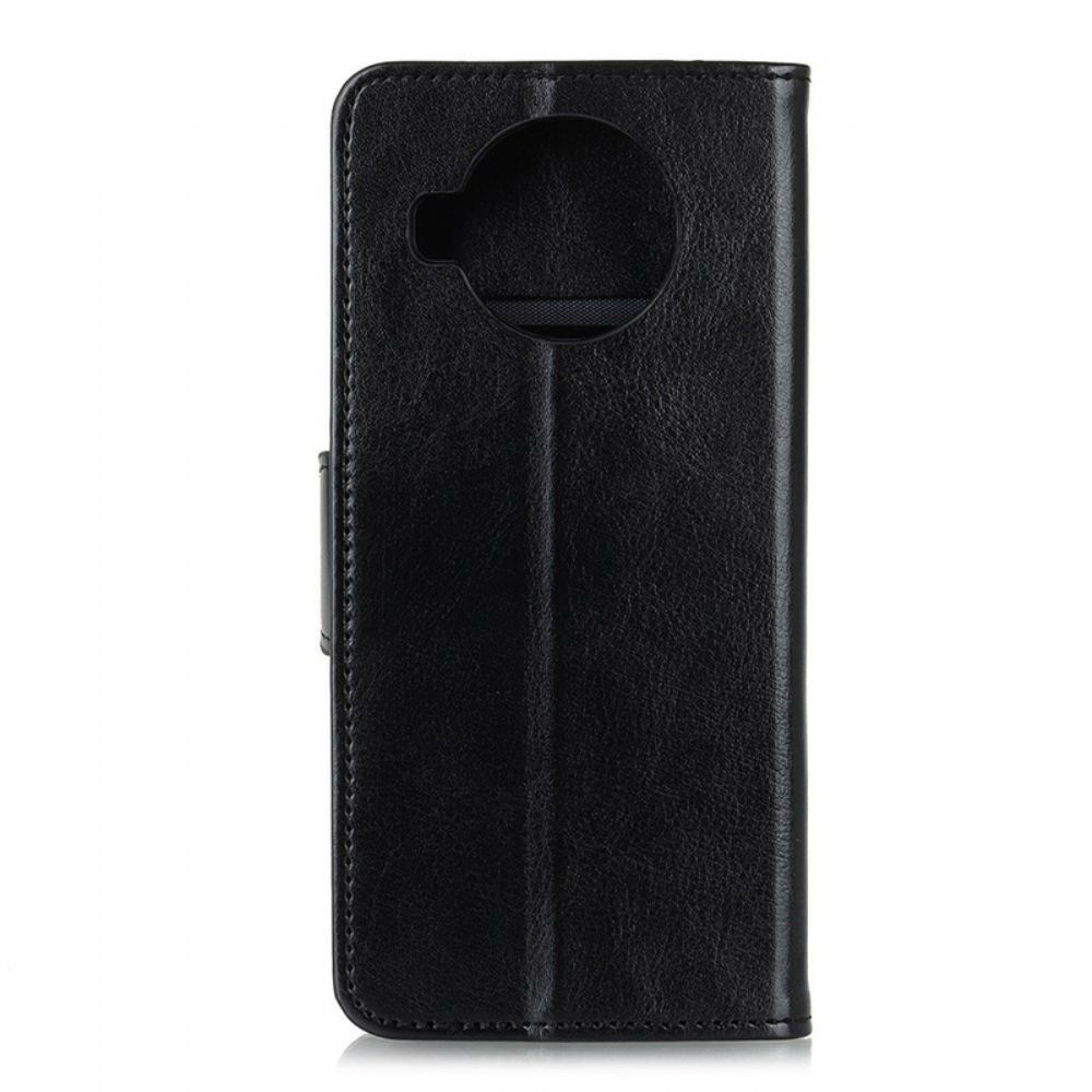 Flipové Pouzdro Na Xiaomi Mi 10T Lite / Redmi Note 9 Pro 5G Efekt Lesklé Kůže