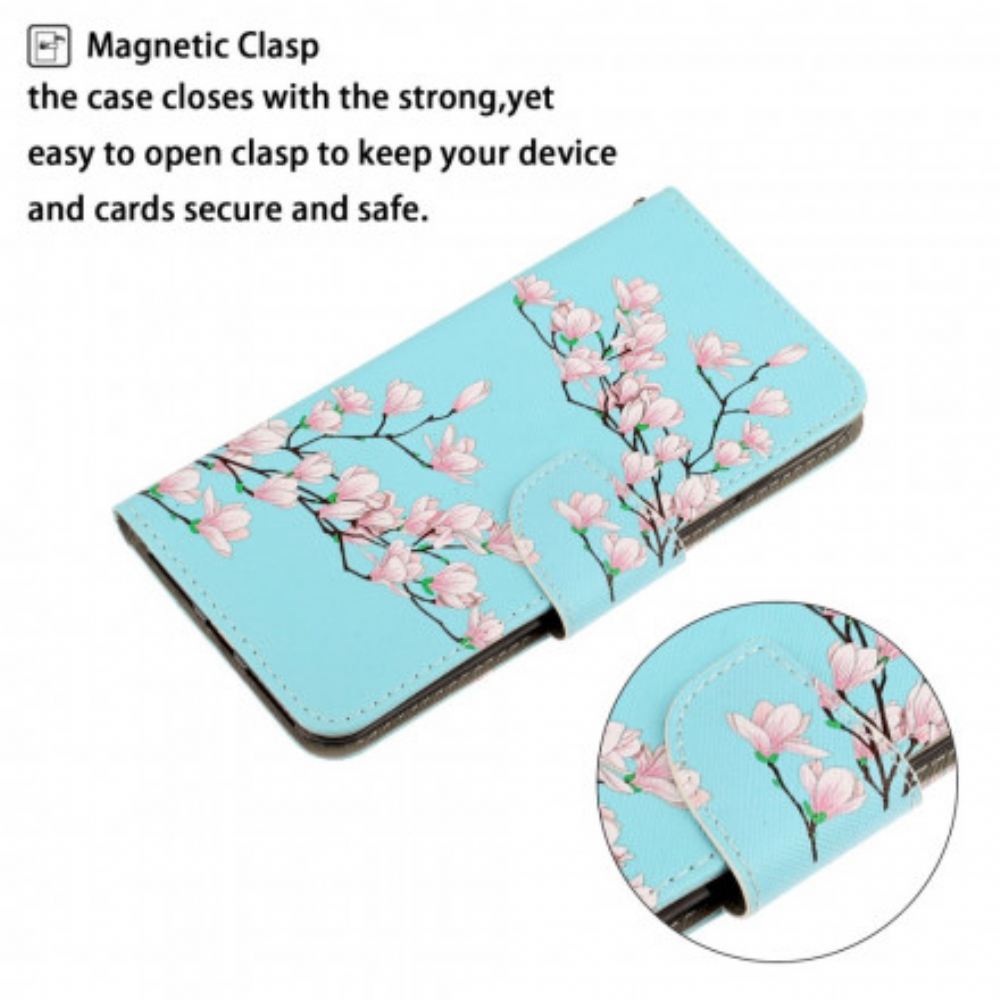 Flipové Pouzdro Na Xiaomi Mi 10T Lite / Redmi Note 9 Pro 5G Na Lana Strappy Tree