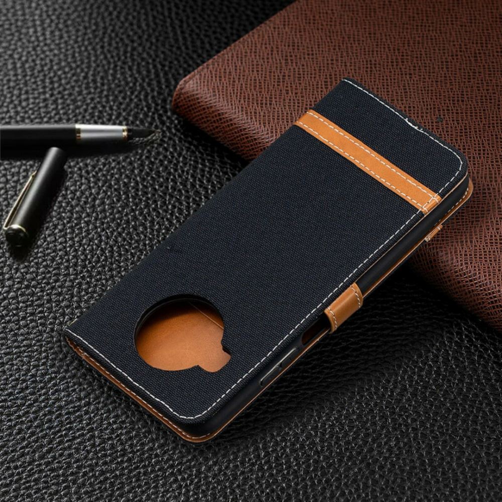 Flipové Pouzdro Na Xiaomi Mi 10T Lite / Redmi Note 9 Pro 5G Látka