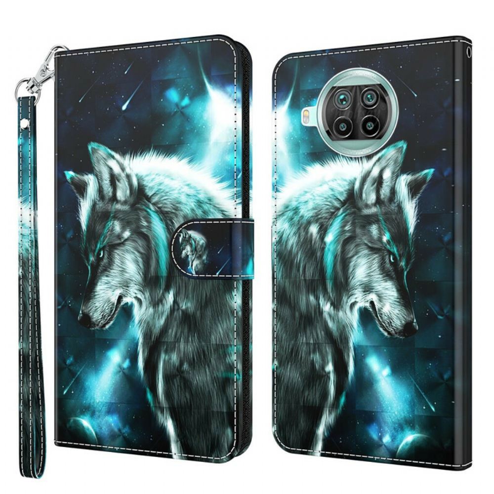 Flipové Pouzdro Na Xiaomi Mi 10T Lite / Redmi Note 9 Pro 5G Majestátní Vlk