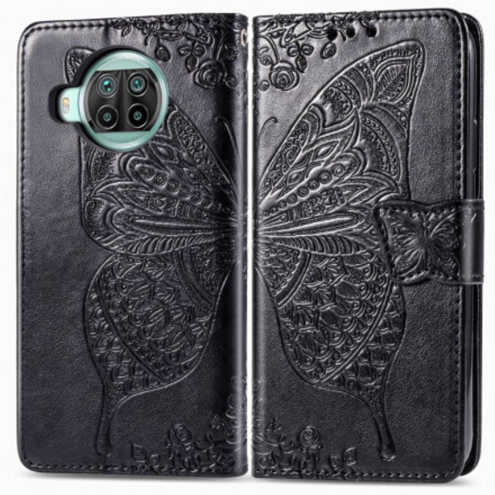 Flipové Pouzdro Na Xiaomi Mi 10T Lite / Redmi Note 9 Pro 5G Poloviční Motýli