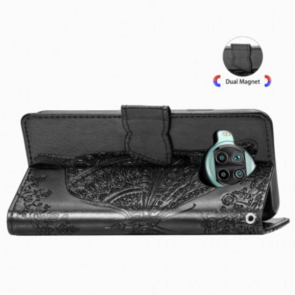 Flipové Pouzdro Na Xiaomi Mi 10T Lite / Redmi Note 9 Pro 5G Poloviční Motýli