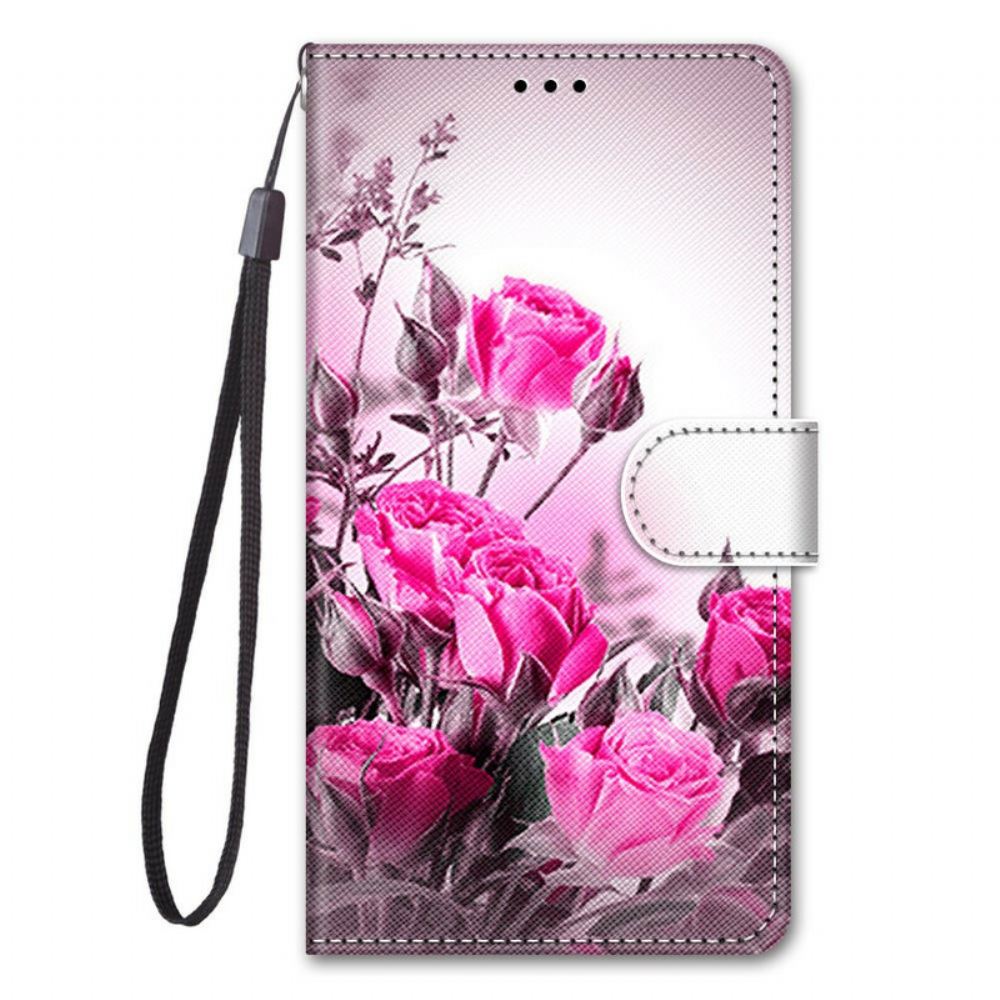 Flipové Pouzdro Na Xiaomi Mi 10T Lite / Redmi Note 9 Pro 5G Pouze Květiny