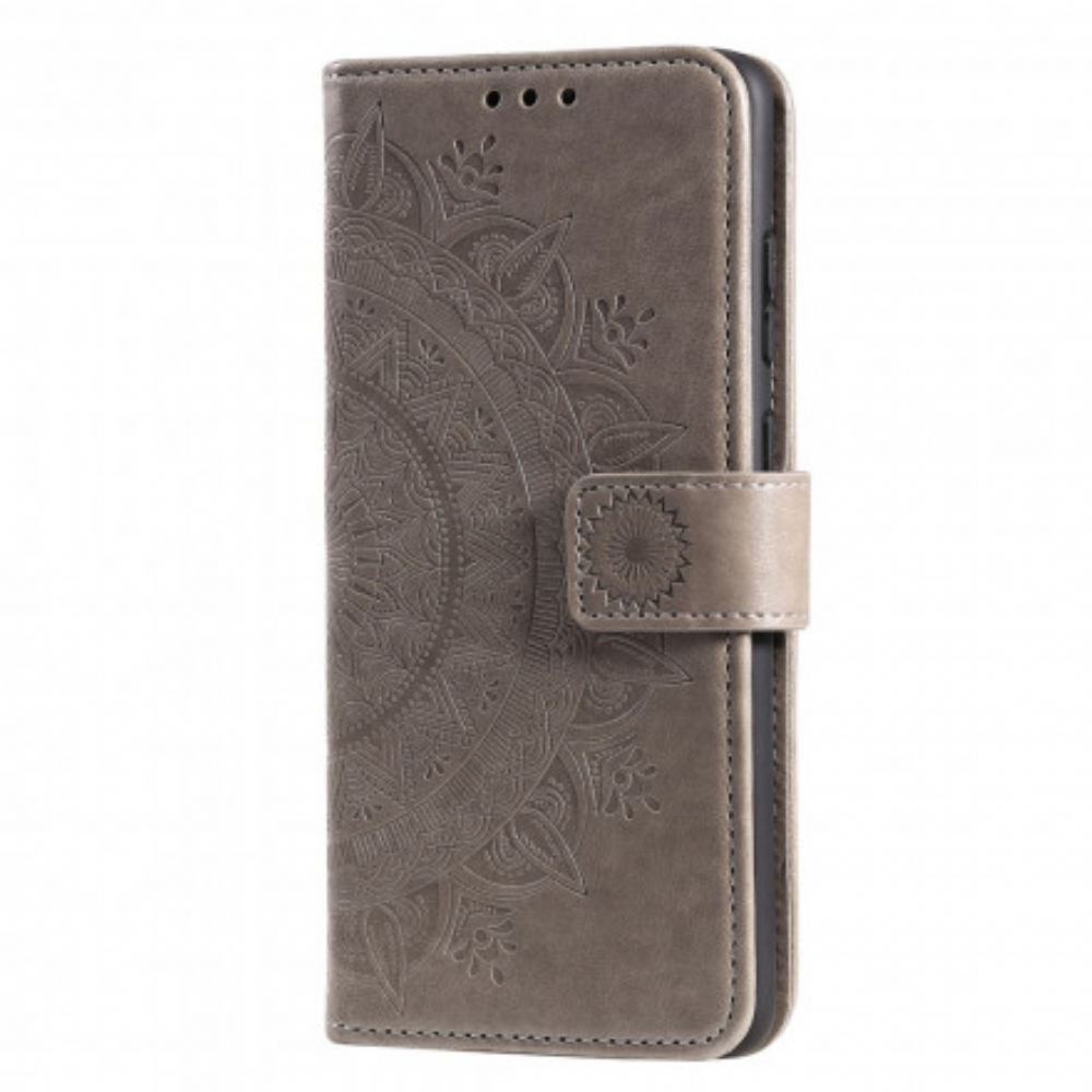 Flipové Pouzdro Na Xiaomi Mi 10T Lite / Redmi Note 9 Pro 5G Sluneční Mandala