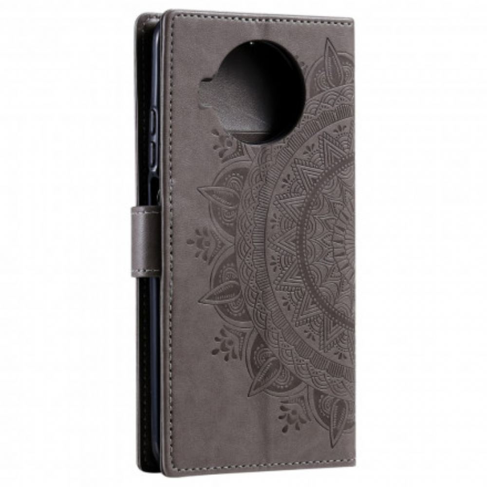 Flipové Pouzdro Na Xiaomi Mi 10T Lite / Redmi Note 9 Pro 5G Sluneční Mandala