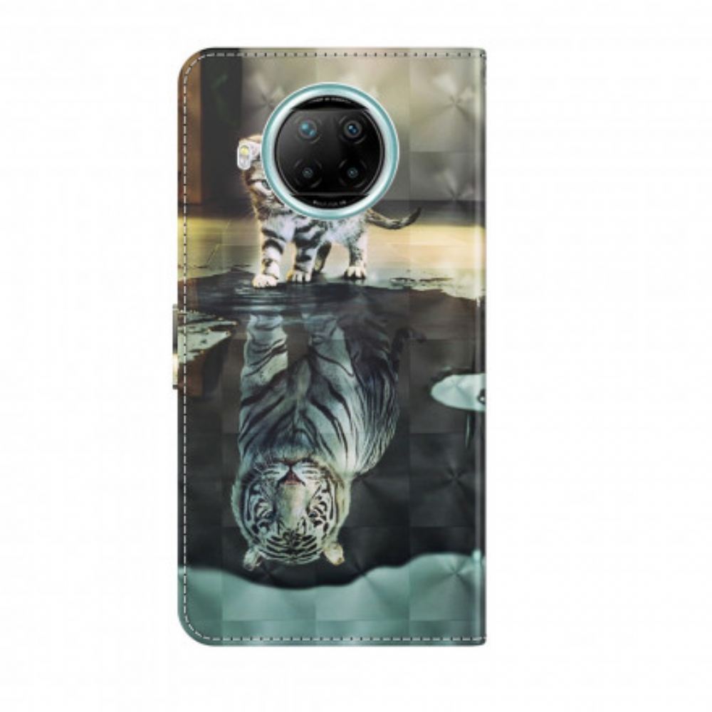 Flipové Pouzdro Na Xiaomi Mi 10T Lite / Redmi Note 9 Pro 5G Světelná Skvrna Ernest The Tiger