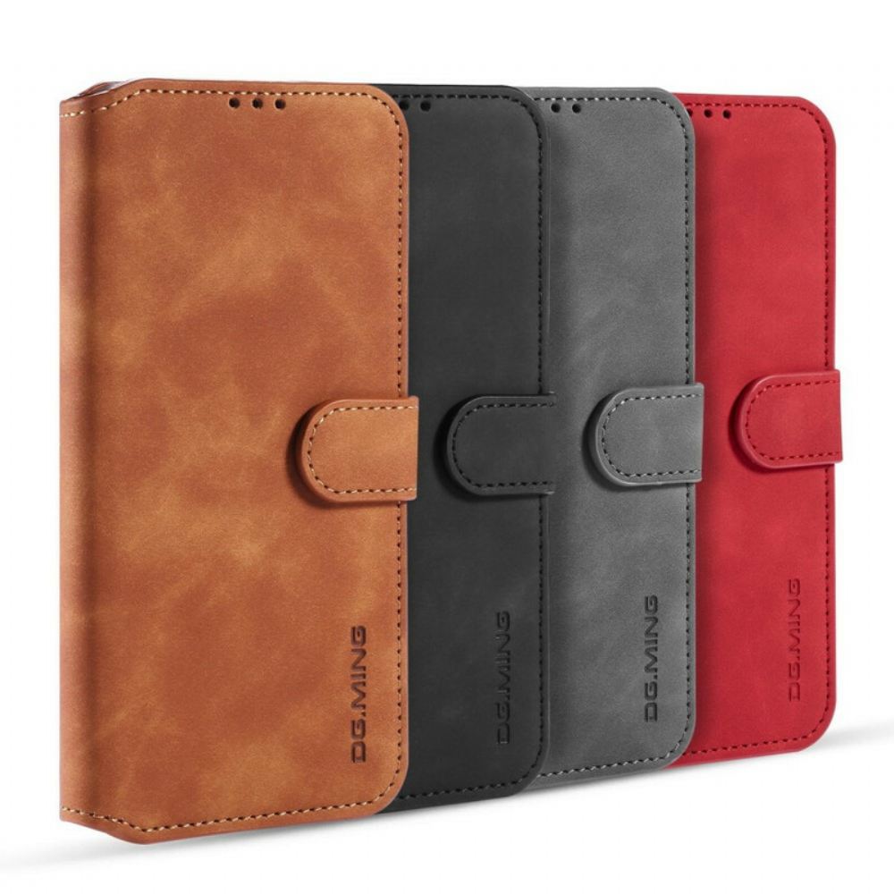 Kožené Pouzdro Na Xiaomi Mi 10T Lite / Redmi Note 9 Pro 5G Dg.ming Retro