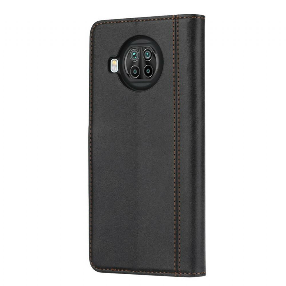 Kožené Pouzdro Na Xiaomi Mi 10T Lite / Redmi Note 9 Pro 5G S Popruhem