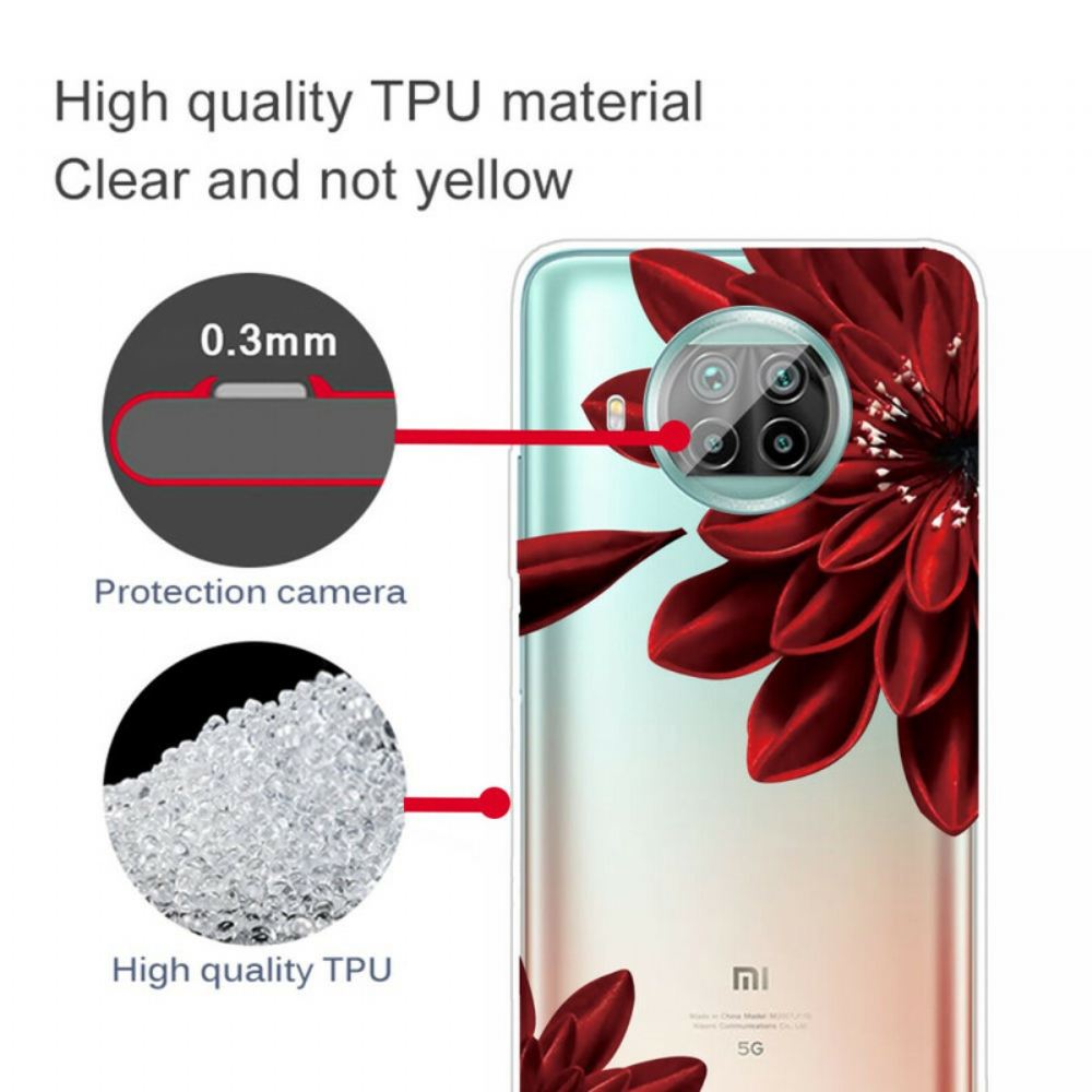 Kryt Na Xiaomi Mi 10T Lite / Redmi Note 9 Pro 5G Divoké Květiny