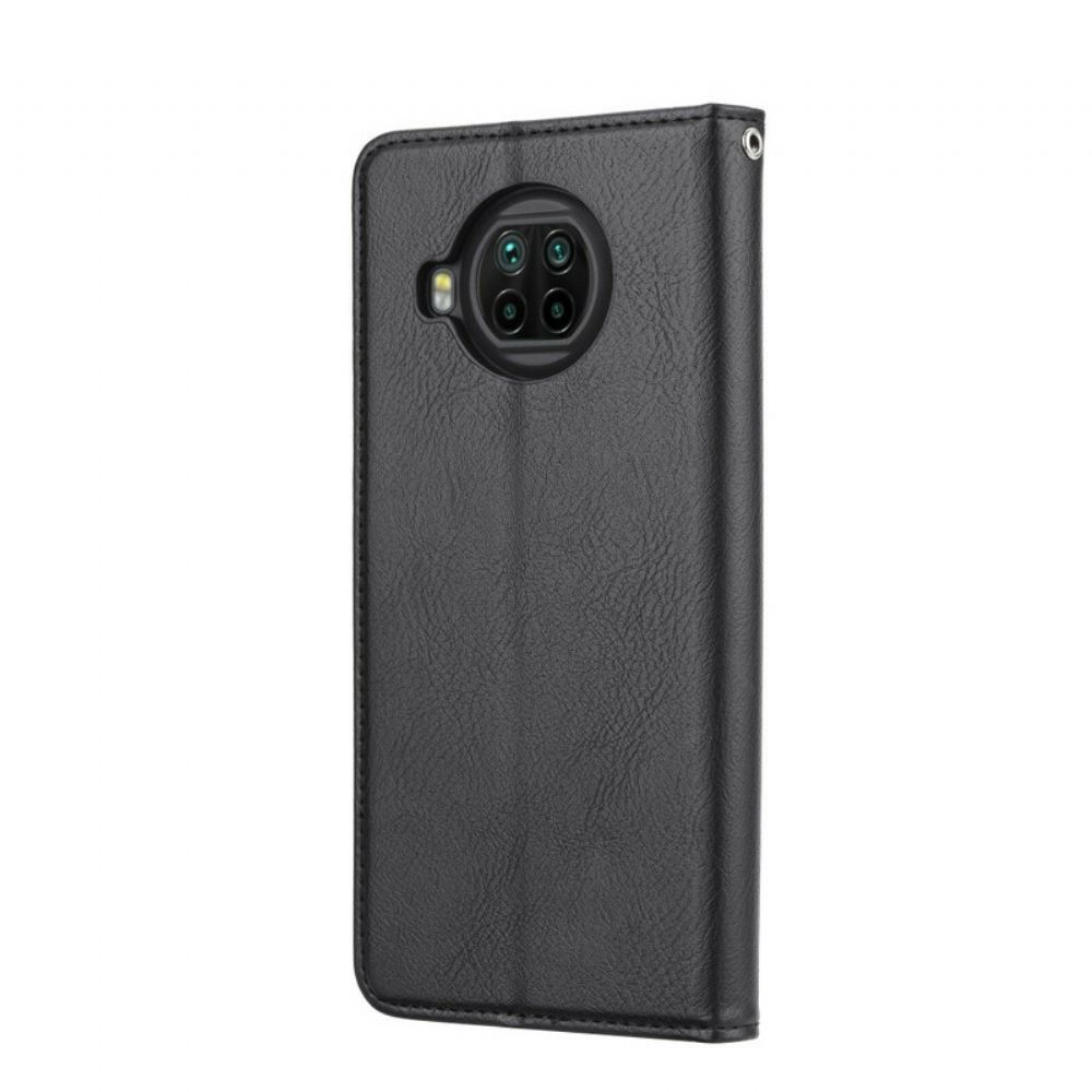Kryty Na Mobil Na Xiaomi Mi 10T Lite / Redmi Note 9 Pro 5G Flipové Pouzdro Držitel Karty