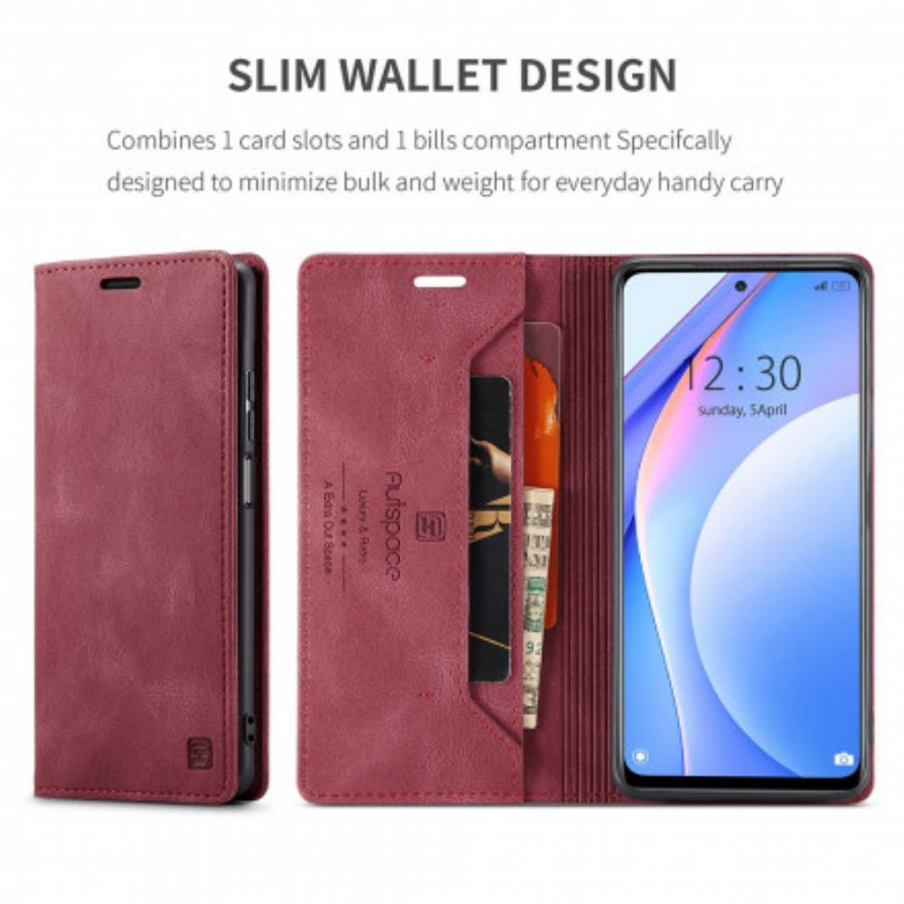 Kryty Na Mobil Na Xiaomi Mi 10T Lite / Redmi Note 9 Pro 5G Flipové Pouzdro Řada Rfid Autspace