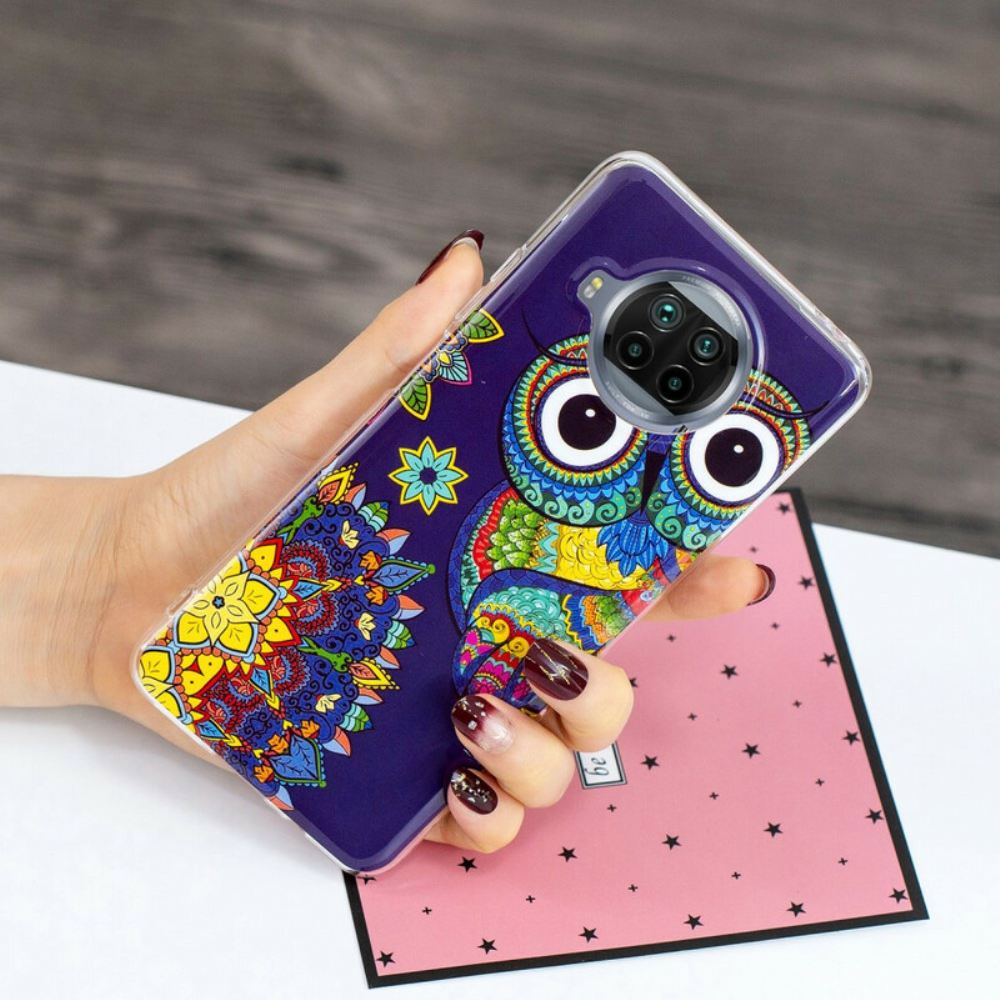 Kryty Na Mobil Na Xiaomi Mi 10T Lite / Redmi Note 9 Pro 5G Neon Mandala Sova