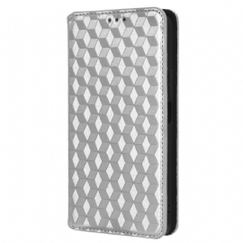 Kožené Pouzdro Folio Samsung Galaxy Z Fold 5 3d Návrh