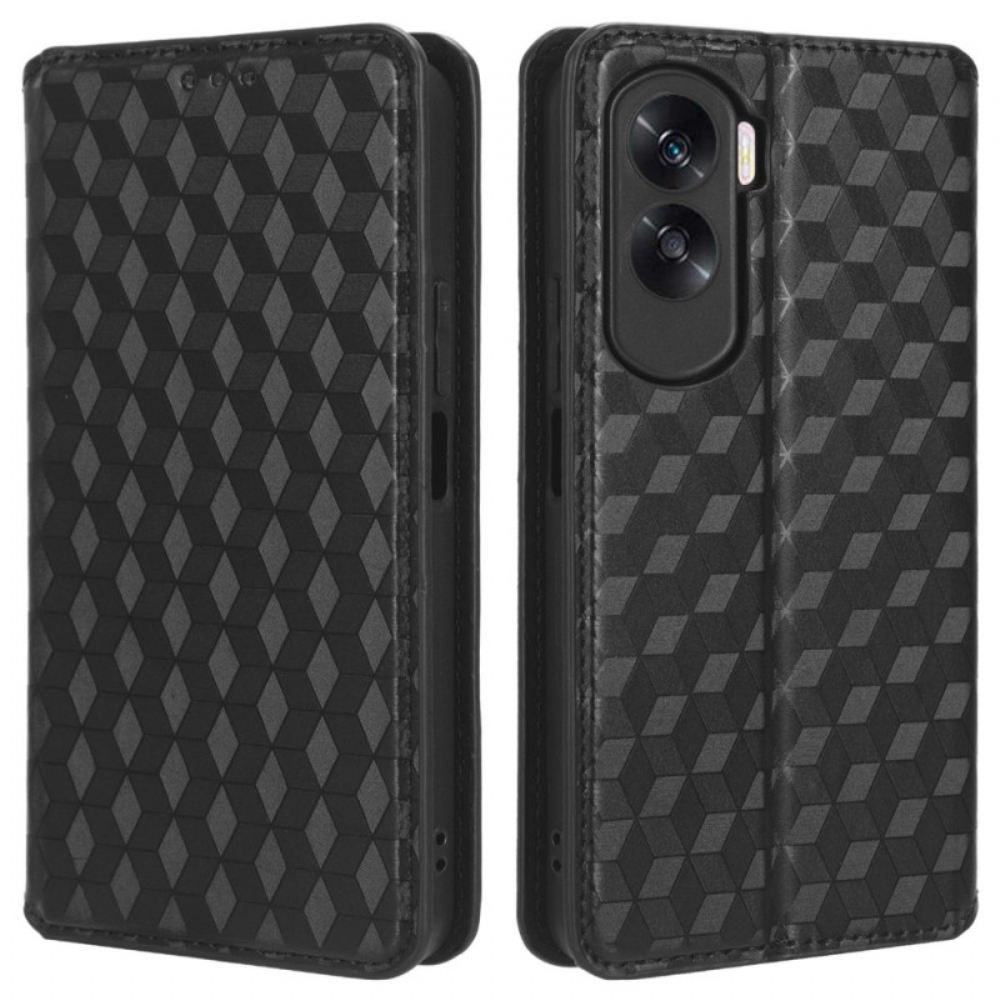 Kožené Pouzdro Folio Samsung Galaxy Z Fold 5 3d Návrh