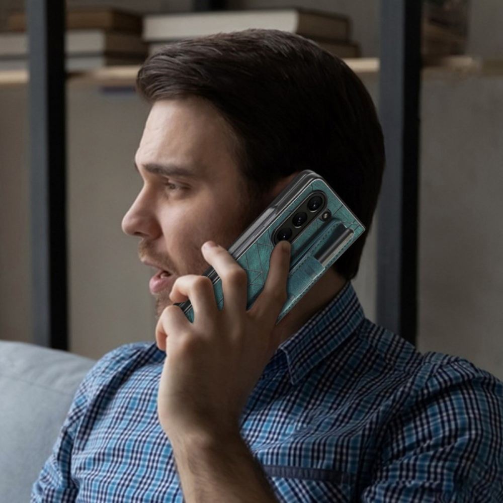 Kryt Samsung Galaxy Z Fold 5 Držák Stylusu S Popruhem
