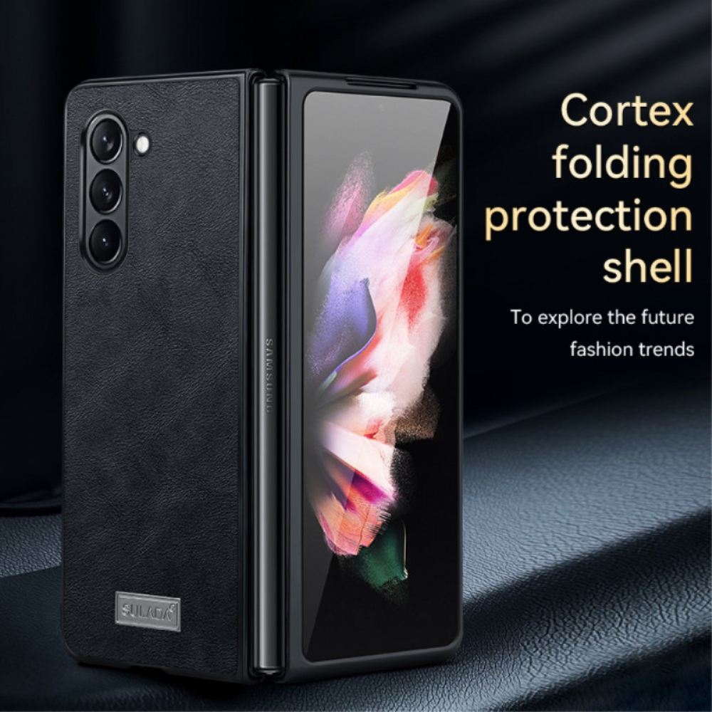 Kryt Samsung Galaxy Z Fold 5 Elegance Kůže Abeel