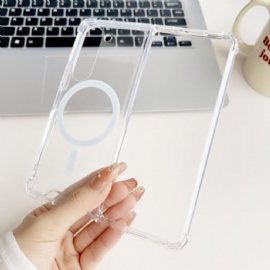 Kryt Samsung Galaxy Z Fold 5 Kompatibilní S Průhledným Magsafe