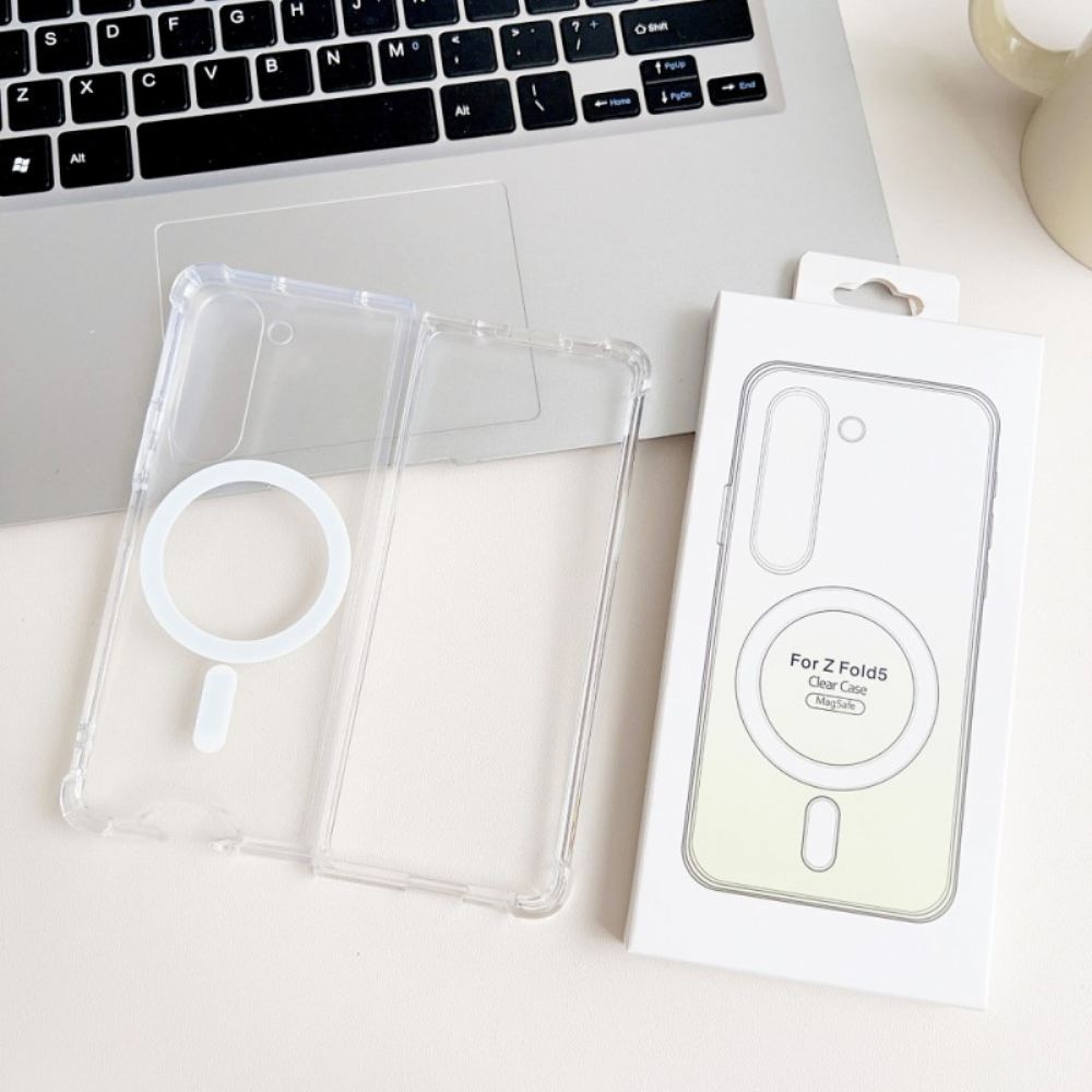 Kryt Samsung Galaxy Z Fold 5 Kompatibilní S Průhledným Magsafe