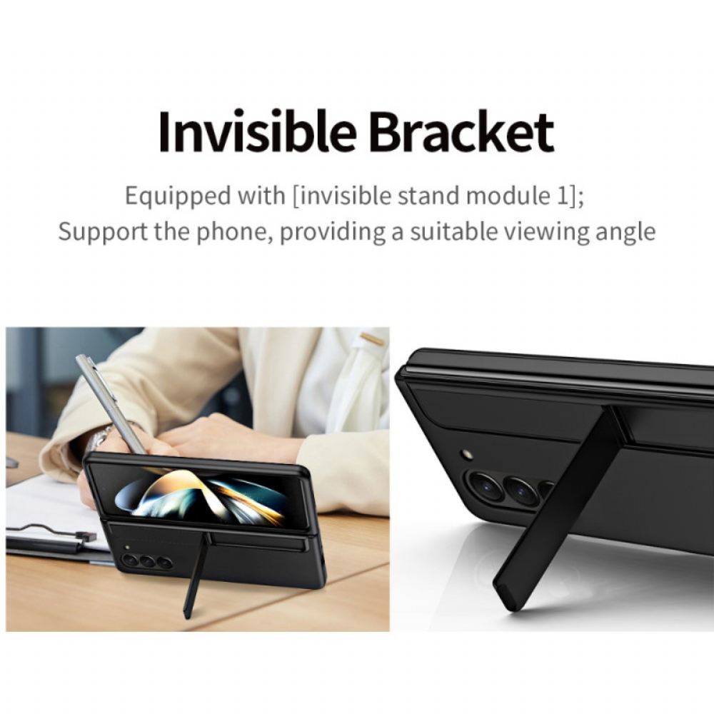 Kryt Samsung Galaxy Z Fold 5 Kryty Na Mobil Se Stojanem A Držákem Stylusu