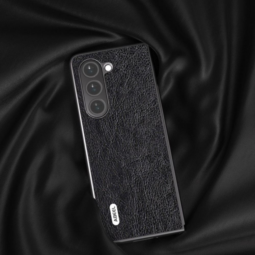 Kryt Samsung Galaxy Z Fold 5 Litchi Abeel Z Umělé Kůže