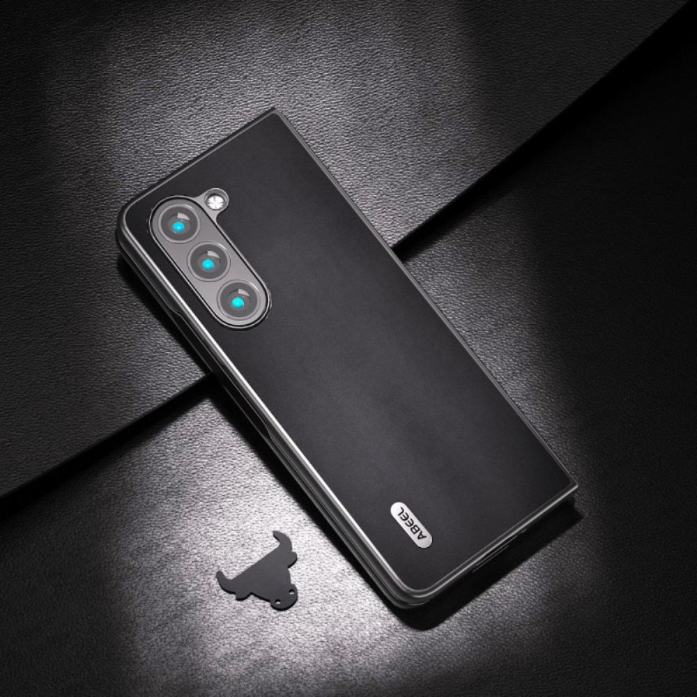 Kryt Samsung Galaxy Z Fold 5 Pravá Kůže Abeel
