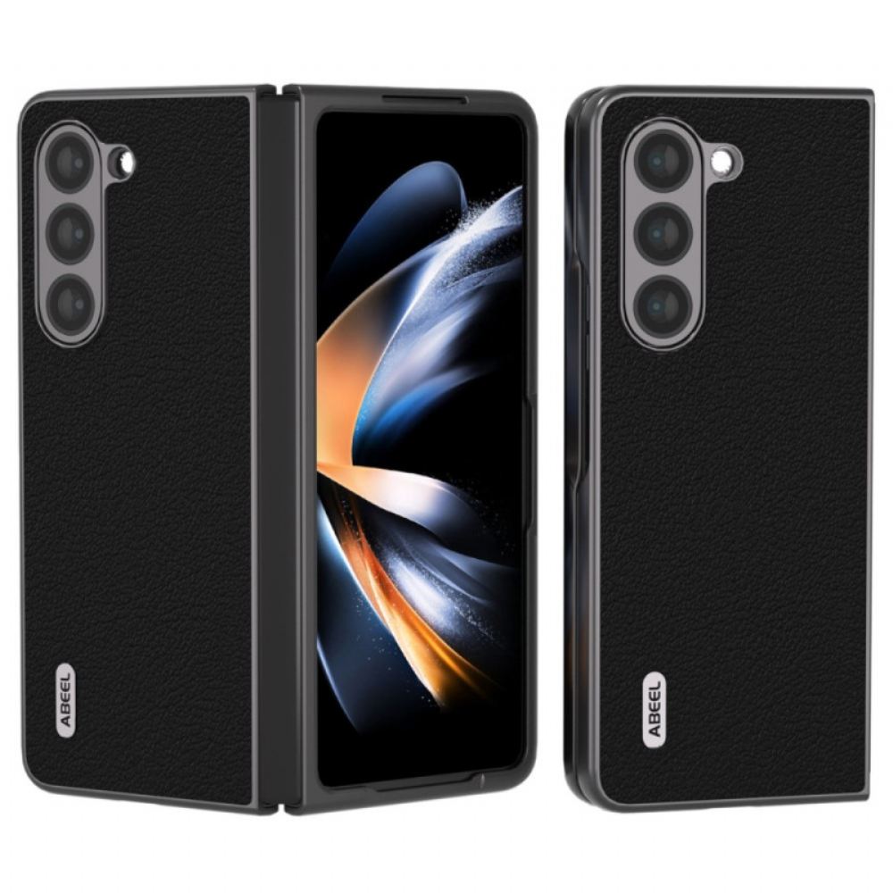 Kryt Samsung Galaxy Z Fold 5 Pravá Kůže Abeel