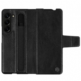 Pouzdra Samsung Galaxy Z Fold 5 Kryty Na Mobil S Řezáním Dotekem Nillkin