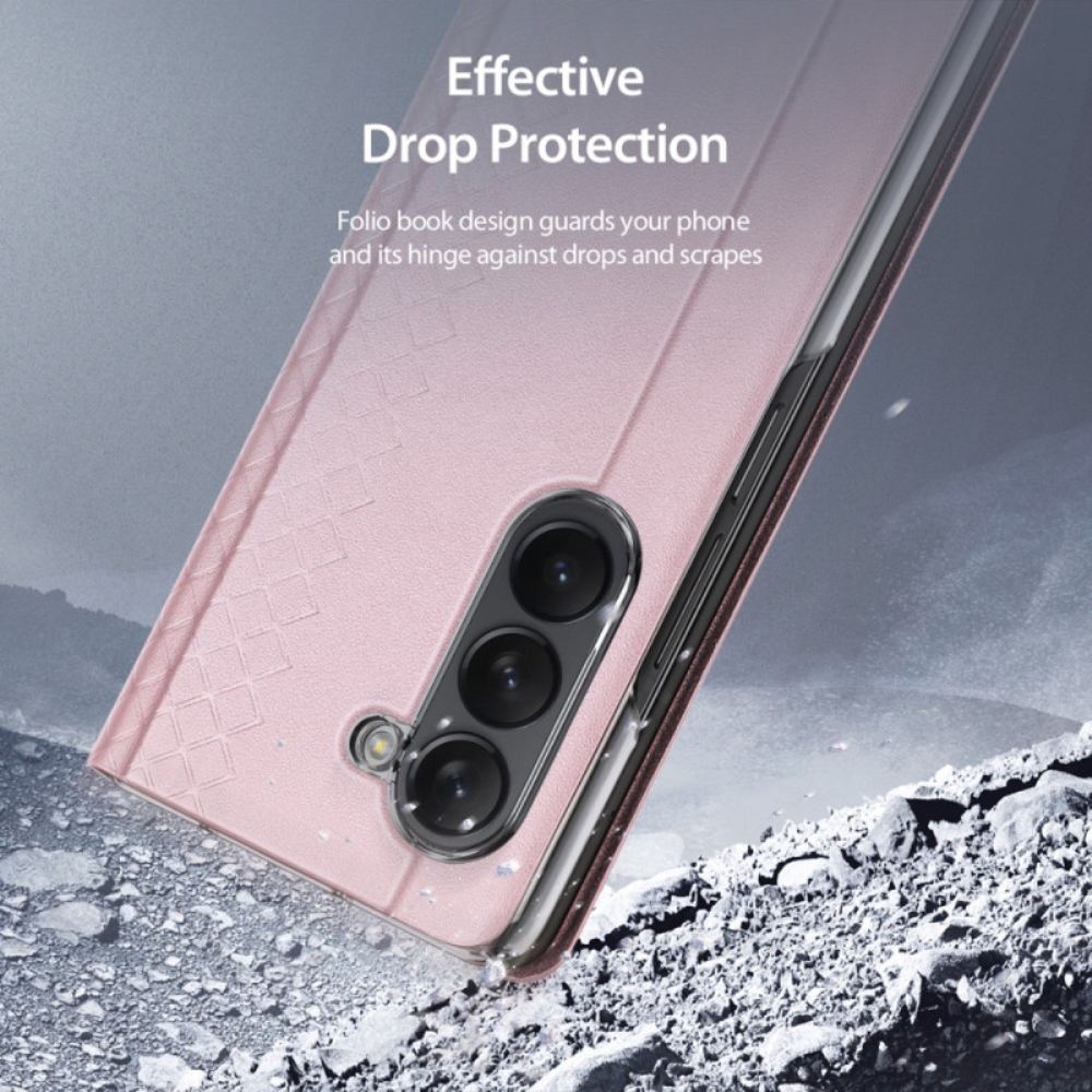 Pouzdro Samsung Galaxy Z Fold 5 Řada Bril Dux Ducis
