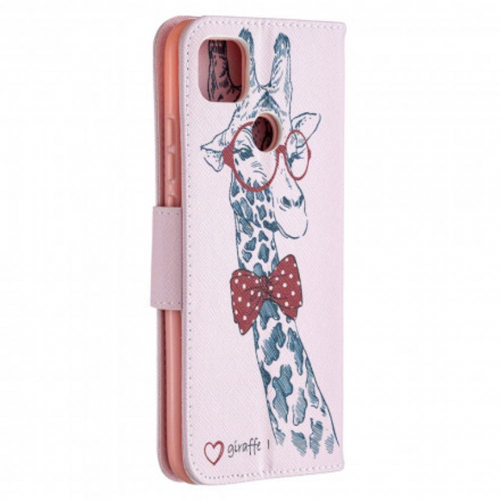 Flipové Pouzdro Na Xiaomi Redmi 9C Chytrá Žirafa