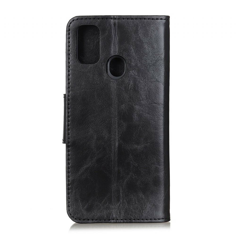 Flipové Pouzdro Na Xiaomi Redmi 9C Kožené Pouzdro Magnetická Klapka