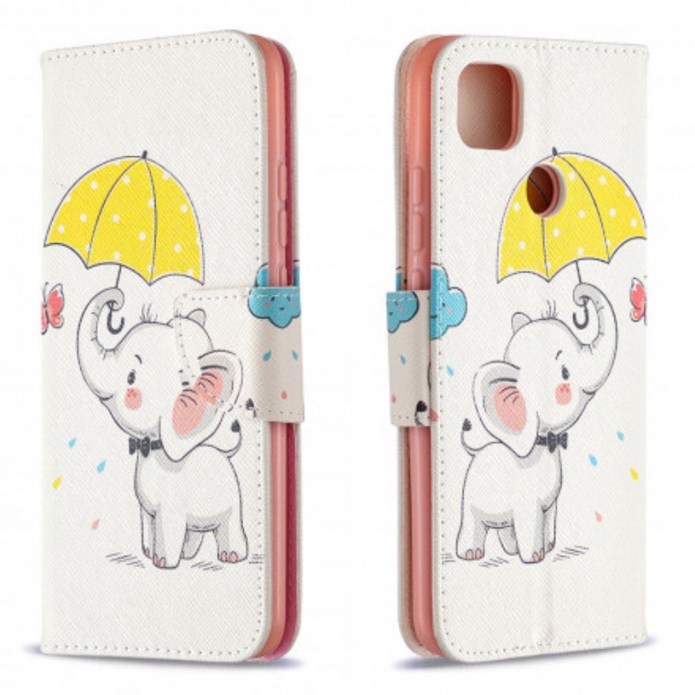 Flipové Pouzdro Na Xiaomi Redmi 9C Slůně