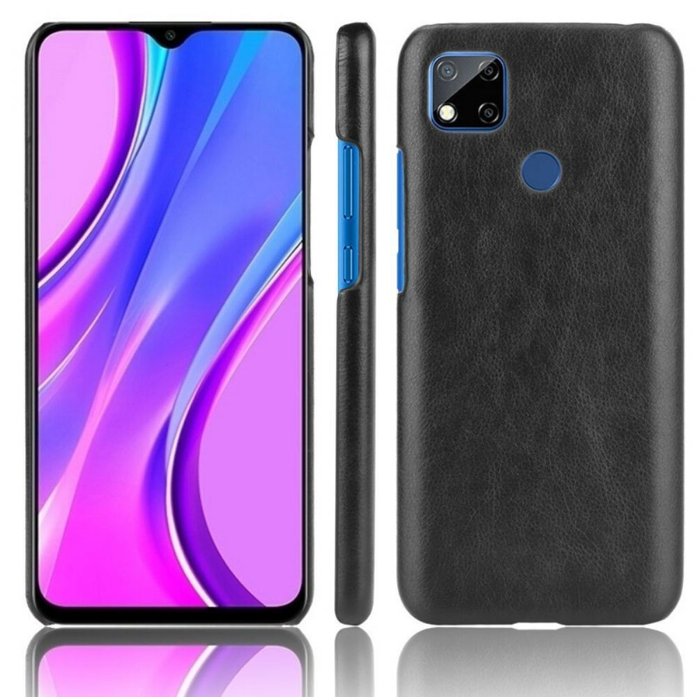 Kryt Na Xiaomi Redmi 9C Efekt Kůže Litchi
